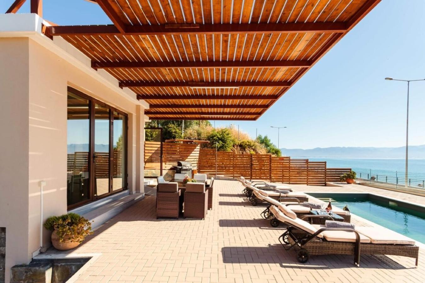 Seaside Summer Bliss - Aurora Luxury Pool Paradise ペタリディオン エクステリア 写真